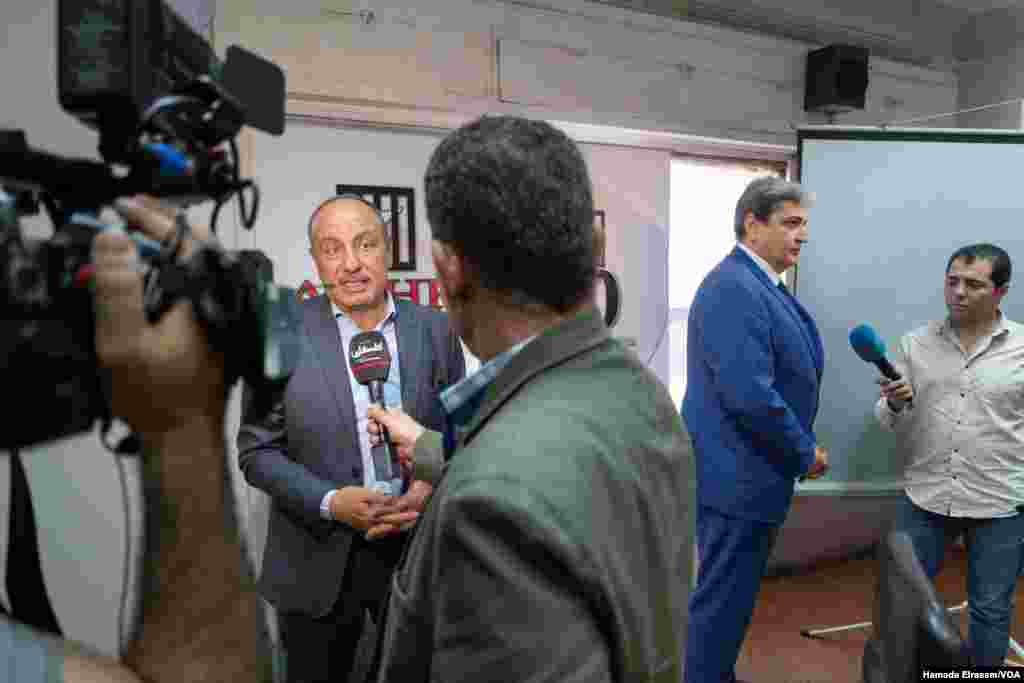 Issam Younis, the Palestinian director of Gaza-based Al Mezan Center for Human Rights, describes the suffering that many Gaza residents dream of escaping. &ldquo;In Palestine, the passage of time is now marked by the count of children&#39;s bodies, cups of clean water, and medicine bills,&rdquo; he says. Cairo, Egypt, April 6, 2024.&nbsp;