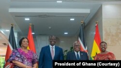 Williams Ruto da Nana Akufo Addo