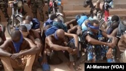 Yan bindiga da aka kama