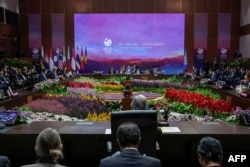 INDONESIA-ASEAN-SUMMIT (Photo by Adi WEDA / POOL / AFP)