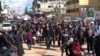Despite crackdowns, protests continue in rebel-held NW Syria