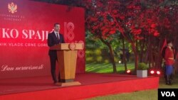 Premijer Crne Gore Milojko Spajić na prijemu povodom Dana nezavisnosti (Foto: Jovo Radulović)