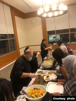 Acara buka puasa di Harvard (dok: Devina)