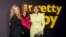 Dari kiri: Produser Eksekutif Ali Wentworth, aktor Brooke Shields dan Mariska Hargitay menghadiri pemutaran perdana "Pretty Baby: Brooke Shields" di Alice Tully Hall, New York, 29 Maret 2023,. (Andy Kropa/Invision/AP)