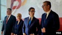 Predsednik Srbije Aleksandar Vučić na sastanku lidera Procesa Brdo-Brioni u Skoplju (foto: Instagram predsednika Srbije)