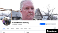 Halaman Facebook Russell Bently, seorang warga negara AS yang menurut polisi setempat, 12 April 2024, hilang saat berada di wilayah Donetsk yang dikuasai Rusia di Ukraina timur.