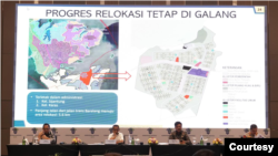 Menteri Investasi Bahli mengadakan Rapat Koordinasi Percepatan Pengembangan Investasi Ramah Lingkungan di Kawasan Pulau Rempang bersama sejumlah kementerian lembaga pada Minggu (17/9). (Foto: BKPM)