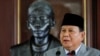 FILE: Menteri Pertahanan Prabowo Subianto dalam konferensi pers di Jakarta, 21 November 2022. (REUTERS/Willy Kurniawan)