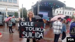 Montenegro prajd (Foto: VOA)