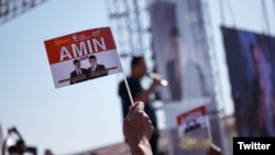 Kampanye Pasangan Capres-Cawapres RI Anies Baswedan - Muhaimin Iskandar di lapangan Jalak Harupat kab Bandung, 1 Oktober 2023. (Twitter/aniesbaswedan)