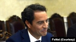 Zamenik pomoćnika generalnog sekretara NATO-a Havijer Kolomina na sastanku u Minsitarstvu spoljnih poslova Srbije (FoNet)