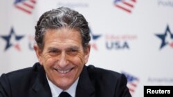 Džejms Rubin tokom posete Crnoj Gori u aprilu 2023. (Foto: REUTERS/Stevo Vasiljevic)