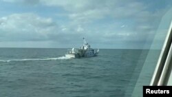 지난 11일 타이완 해안 경비대가 중국 선박이 타이완 해협 인근에서 항해 중이라고 주장하며 해당 선박 모습을 공개했다.