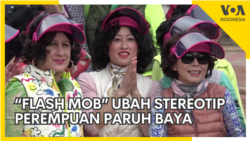 Flash Mob Ajumma Ubah Stereotip Perempuan Paruh Baya