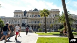 位于罗马市中心的意大利最高法院大厦