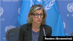 Francesca Albanese, pelapor khusus PBB untuk situasi di Palestina. (Foto: Reuters)