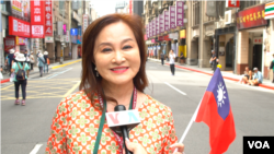 旅居加拿大多倫多的中华民国侨务委员林美玲 (美国之音/方琦)