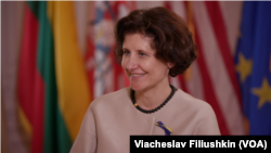 Одра Плепіте, посолка Литви у Вашингтоні: "Ви боретеся і за цінності, і за майбутню європейську архітектуру безпеки. Багато хто у Вашингтоні поділяє цю думку".