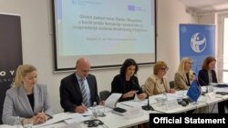  Predstavljanje studije "Sistem" društvenog integriteta, Srbija 2023“, u organizaciji Transparentnosti Srbija, u Beogradu, 25. aprila 2024. (Foto: Sajt Transparentnosti Srbija)