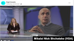 Skrinšot "dipfejk" snimka Ksenije Turkove