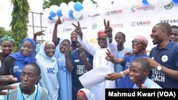 Taron USAID da kungiyar ta TEENSMATA a jihar Kano