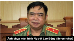 Tướng công an Đỗ Hữu Ca ngày còn tại chức.