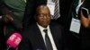 FILE - Former President Jacob Zuma looks on at the Results Operation Centre in Midrand, Johannesburg, South Africa, June 1, 2024. Zuma was expelled from the African National Congress after campaigning for a rival political party.