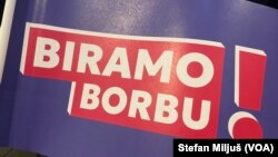 U beogradskoj MTS dvorani u ponedeljak uveče održana je predizborna konvencija koalicije "Biram borbu"