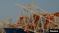 Francis Scott Key Bridge Baltimore, Maryland, March 26, 2024.