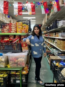 Linda Campbell, pemilik toko "Indonesian Market" (dok. pribadi)