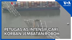 Kapal Kargo Robohkan Jembatan di AS, Petugas Intensif Cari Korban