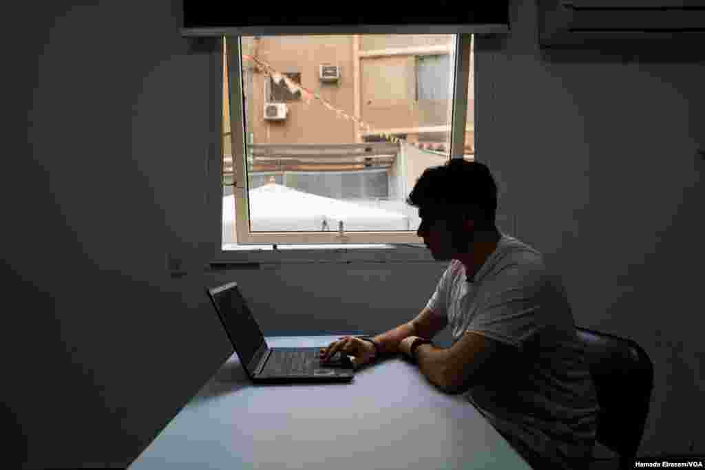 &ldquo;If I want to continue my studies here, and succeed in my life, I want to see it in my family&#39;s faces and eyes,&rdquo; says Mohammed Ra&rsquo;ed.&nbsp;&ldquo;So, if they&#39;re not here for me, all my efforts, all the things I do, [will go] in vain.&quot; Cairo, Egypt, March 30, 2024.