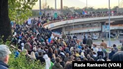 Građani u protestnoj blokadi saobraćaja, 12. maj 2023.