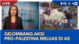 Gelombang Aksi Pro-Palestina Meluas di AS