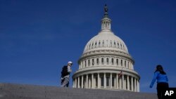 资料照片：华盛顿的美国国会大厦。（2023年5月27日）