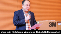 Ông Đỗ Minh Tâm là cán bộ lãnh đạo của Văn phòng Quốc hội Việt Nam