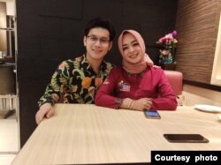 (ki-ka) Deris Nagara dan Putri (kakak Deris) (dok: Putri)