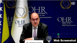 Christian Schmidt se obraća na sjednici Vijeća sigurnosti UN-a o BiH
