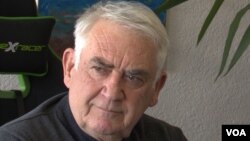 Predsednik Srpskog nacionalnog foruma Momčilo Trajković (Foto: VOA)