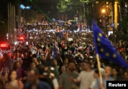 28 აპრილს, თბილისში რუსული კანონის წინააღმდეგ, 100 ათასზე მეტი ადამიანი გამოვიდა