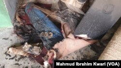 Masallacin da wani matashi ya cinna wa wuta a Larabar Abasawa