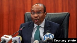 Godwin Emefiele (Hoto: Facebook/CBN)