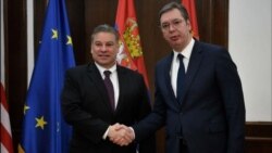 Vučić i Eskobar u Predsedništvu Srbije