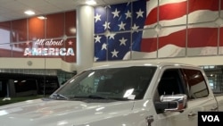 Ford F-Series telah menjadi kendaraan terlaris di Amerika Serikat selama lebih dari 40 tahun dan truk terlaris selama hampir 50 tahun, Sterling Heights, Michigan, 28 Februari 2024.