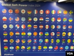 全球软实力峰会软实力认知排行榜 (美国之音/李伯安)