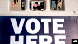 Biračko mesto u Vašingtonu, u novembru 2022. (Foto: AP Photo/Jacquelyn Martin)