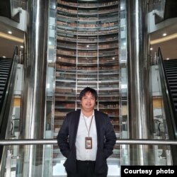 Antariksa Akhmadi, mahasiswa jurusan ilmu perpustakaan dan informasi di University of Maryland, di Maryland, AS. (dok: Antariksa Akhmadi)