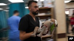 Palestinsko dete ranjeno u izraelskom bombardovanju u bolnici južno od pojasa Gaze, 2. novembra 2023. 