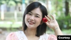 Myanmar journalist Hmu Yadanar Khet Moh Moh Tun was recently sentenced to an additional 10 years in prison. (Myanmar Pressphoto Agency)