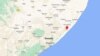 Ramani ya Somalia na miji yake.(Google map)